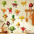 Miniatyrbild 1 av 5: Väggdekaler Kök Frukt Vägg Frukt Banan Frukt Citron Väggdekoration Kök Matsal