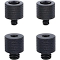 Miniatyrbillede 1 af 5: Stykker Kamera Skrue Adapter 1/4\" Han til 3/8\" Hun og 3/8\" Han til 1/4\" Hun Gevind Adapter Sæt til Kamera Monitor, Mikrofon Stativ, Stand