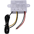 Miniatyrbild 5 av 5: XH-W3002 LED digital temperaturkontrollmodul, digital termostatbrytare med vattentät sond, programmerbar kyltermostat (110V-220V 1500W