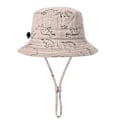 Miniatyrbild 3 av 4: Baby Solhatt UPF 50+ Solskydd Strandhatt Dinosauriehink Justerbar
