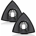 Miniatyrbillede 1 af 4: Universelle trekantede slibepuder - Velcrolukning, (2 stk.)