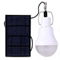 Miniatyrbilde 1 av 5: 1 stk bærbar solpære 150LM1600mA LED solcellelys camping hage uteplass nødhjelps kjæledyrhuslys