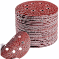 Pikkukuva 2 / 5: 125mm 60 80 100 120 240 Hiomalaikat pyöreä muoto 8-reikäinen kiillotus pyöreä muoto (100kpl)