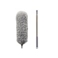 Pikkukuva 1 / 5: Retractable Dust Duster (2.5m Gray), Stainless Steel Retractable Duster Microfiber Duster with Scratch Resistant Cover, Great for Cleaning Cobwebs,