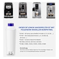 Miniatyrbillede 3 af 5: 4 STK DLSC002 Filtre til Delonghi Magnifica S, Dinamica, Ecam, ESAM, Etam, Primadonna, BCO, EC Serie Kaffemaskine, Vandfilterpatroner til Del