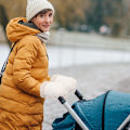 Pikkukuva 5 / 5: Ratasvaunukassi, rattaiden käsineet käsienlämmittimet, rattaiden fleece-käsineet, vedenpitävät ja jäätymättömät käsineet, erittäin paksut talviset lämpimät käsineet, luonnonvalkoinen