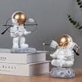 Miniatyrbilde 2 av 5: Astronaut Brilleholder Resin Briller Display Stativ Håndverk Morsom Skrivebordsornament Barn Leker Gave Kreativ Borddekorasjon (B)