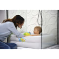 Miniatyrbild 4 av 5: Fyrkantig uppblåsbar badbalja för baby 86 x 86 x 25 cm Betterlife (1 st, Vit)