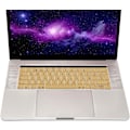Miniatyrbild 4 av 5: Guld - MyGadget tangentbordsskydd för Apple MacBook Pro 13\" och 15\" Touch Bar - Flexibelt silikontangentskydd - ultratunt underlägg.