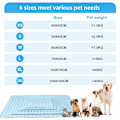 Miniatyrbillede 2 af 5: Køleunderlag til hunde, katte, hundeunderlag, sommerkuldemåtte, hundetæppe til kæledyr, vaskbar kølepude, vandafvisende, skridsikker køleseng (XL, 100 x