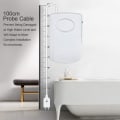 Miniatyrbillede 4 af 5: 2 stk. Wi-Fi vandlækagedetektor, 130dB smart oversvømmelsesdetektor, vanddetektor trådløs vandalarmsensor, Smart Life APP smartphone push-notifikation