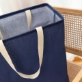 Pikkukuva 4 / 5: Basics Cube Tall Fabric Storage Basket, Navy
