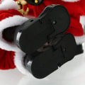 Miniatyrbild 2 av 5: Dansande och sjungande jultomte batteridriven musikalisk docka fylld jultomte leksak utan batteri
