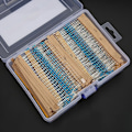Miniatyrbillede 3 af 5: Sæt med 2.600 1/4 W metallagsmodstande, elektroniske komponenter, 1 RΩ-3 MΩ