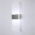 Miniatyrbillede 1 af 5: 12W LED Væglampe Indendørs, 6000K Kold Hvid Væglampe 750LM AC230V Moderne Akryl Væglampe, Hvid Væglampe til Stue Soveværelse Spisestue Ha