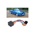 Miniatyrbillede 3 af 5: Radioadapter ledningsnet, bilradio bundle bilradioadapter stereoledningsnet kabel ISO stik kompatibel med E36 E46 E39