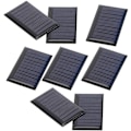 Pikkukuva 4 / 5: 8 kpl 30MA 5V Mini aurinkokennopaneelit DIY Aurinko epoksilevy Sähkölelut Materiaalit Aurinkosähkökennot