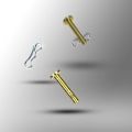 Pikkukuva 4 / 5: 20 Sarjaa Lumilingon Katkaisutappeja ja Sokkatappeja, 20 kpl 738-04124 ja 20 kpl 714-04040 Katkaisutapin Korvaus Mtd Cub Cadet Troy-Bilt Lumilinkoihin