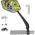 Miniatyrbillede 1 af 4: Cykel spejl - Elektrisk cykel spejl - Justerbar 360° VENSTRE - Elektrisk scooter spejl - Perfekt gave - Top of the range kompatibel med alle modeller - Ref
