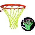 Miniatyrbilde 1 av 5: Glow-in-the-dark basketballnett (45cm), basketballkurv, basketballtilbehør, basketballnett for barn