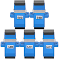 Miniatyrbild 1 av 5: Fiberoptisk SC UPCSC UPC5DB 5-pack Kontaktdon Monomode Dämpare Land