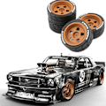 Miniatyrbild 1 av 5: 4 st/set Klassiska Driftdäck RC-däck för 1/10 Ken Block RV Rally Ford Mustang 1965 RC Bilmodifieringsdel