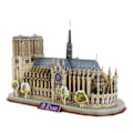 Miniatyrbild 2 av 2: 3D-pussel för vuxna och tonåringar, Notre Dame Cathedral Metal Model Kit, Challenge Building Block Puzzle (Stil 7)