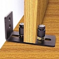 Miniatyrbild 4 av 5: Kampanj Skjutdörr Golv Porte, Dörr golvguide, golvskena för ladugårdshållare, golvguide för skjutbart golvstöd för justerbar väggmontering i