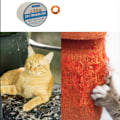 Miniatyrbild 4 av 5: Katt Anti-Scratch Träningstape, 100mm*30 Yards, Kattmöbelskyddsplatta, Transparent Dubbelsidig Katt Soffa Skyddsplatta, Katt tasstejp för katt