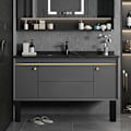 Miniatyrbillede 5 af 5: Sorte justerbare møbelben, 4 stk. skabsben 50mm justerbar højde 0-20mm aluminiumslegering bordben til skrivebord, sofa og gør-det-selv-møbler