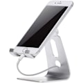 Miniatyrbilde 1 av 4: Justerbar mobiltelefonholder for iPhone og Android - Sølv
