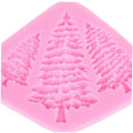 Miniatyrbilde 5 av 5: 1 stk juletre silikonform fondant kakedekorasjon sjokoladeform