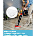 Pikkukuva 2 / 4: 8 varakannen sarja Vileda Steam & Vileda Steam Plus -höyrymoppiin, mikrokuituinen höyrylisävaruste, yhteensopiva Vileda Steamin kanssa, konepestävä