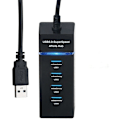 Miniatyrbild 2 av 4: 4 interface 3hub USB En Drag Fyra Hub Splitter Dator Laptop Extender