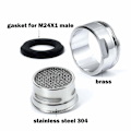 Miniatyrbillede 3 af 4: 3-pakning vandhane filter udskiftning indsats vandhane dyse belufter, 24mm køkken og badeværelse diffuser vandhane udskiftningsdele med pakning
