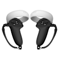 Miniatyrbillede 1 af 5: FOR Cover til VR Oculus Quest 2 controller 1 par Sort