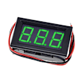 Miniatyrbilde 4 av 4: Voltmeter 3-30v DC digital for bil, båt, campingvogn og bobil 12v 24v