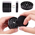 Miniatyrbilde 4 av 5: Grin Moulin, 4-delt urte grinder med pollen skrape, ideell for gourmeter som er ute etter kulinarisk-sort perfeksjon