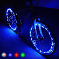 Miniatyrbild 1 av 4: 2-pack LED-cykelhjulsljus! Bli synligare från alla vinklar för ultimat säkerhet