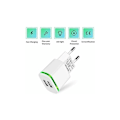 Miniatyrbillede 2 af 4: USB Væglader, 2-pak 2.1A 5V 2 porte Universal Strømadapter LED erstatning til iPhone 11 XR X XS Max 8 7 6 6S Plus 5S, Samsung Galaxy/Note, Pad,