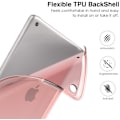 Miniatyrbillede 3 af 5: iPad 10.2 Etui (Rose Gold, iPad Ikke Medfølger) til 2021 iPad 9. generation/2020 8. generation iPad/2019 7. generation iPad, Blød Mat Bagside Tynd S
