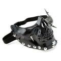 Miniatyrbild 2 av 5: Steampunk Mask Herr Maskerad Skelett Spikad Halv Ansikte Dödskalle Mask Kostym Cosplay