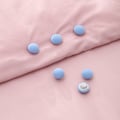 Miniatyrbild 4 av 4: Fästklämma för täcke med klämma för sängkläder (rosa)