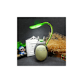 Miniatyrbillede 3 af 5: USB Totoro USB opladnings skrivebordslampe, en dobbelt-kreativ natlampe (Chinchilla hvid mave) -Kartokner