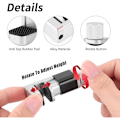 Miniatyrbilde 3 av 5: 4 stk. skjermklemme for smarttelefon, justerbar metallklemme for Samsung, Huawei, nettbrett, LCD-skjerm