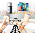 Miniatyrbild 4 av 4: Universal Smartphone Stativ - Gorillapod med Telefonhållare, Mini Bärbar Flexibel Stativ, Kamerastativ för iPhone och Android-enhet, Väger Endast 1 kg
