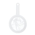 Miniatyrbillede 5 af 5: 2 stk. køkken ultra-fint nylon mesh si - plast si filter ske til sojamælk kaffe mælk yoghurt kefir juice (100 mesh)