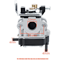 Miniatyrbild 2 av 4: Förgasarkit för förgasare 6696550 WYC-22 för CG22EA 21.1cc för Tanaka TCG-22EAB TCG-22EAS