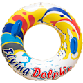 Miniatyrbillede 1 af 5: Svømmering, Svømmering, Oppustelig Ring, Svømmering Flydende Svømmering Hawaiiansk Svømmering Ideel til Voksne Teenagere Strand og Pool.