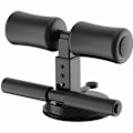 Miniatyrbillede 1 af 5: Sit Up Bar Sugtion Gulv, Justerbar Polstret Ankelsupport Sit Up Træningsudstyr, Velegnet til Hjemmefitness Rejseudstyr Sort